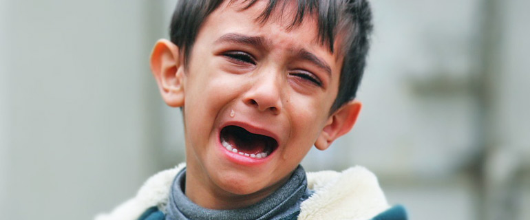 Rabietas en los niños